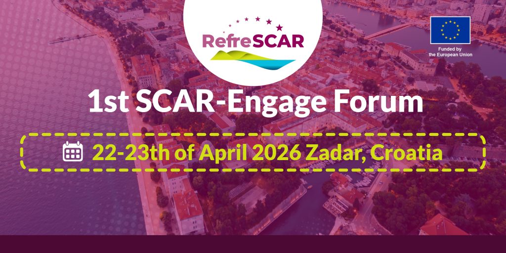 Main visual for 1st SCAR-Engage Forum.